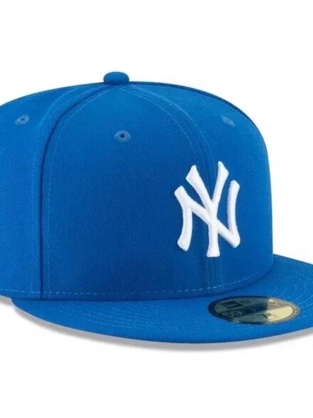 New Era New York Yankees Royal Blue/White 59Fifty Fitted Hat Cap Size 7 MLB NYY